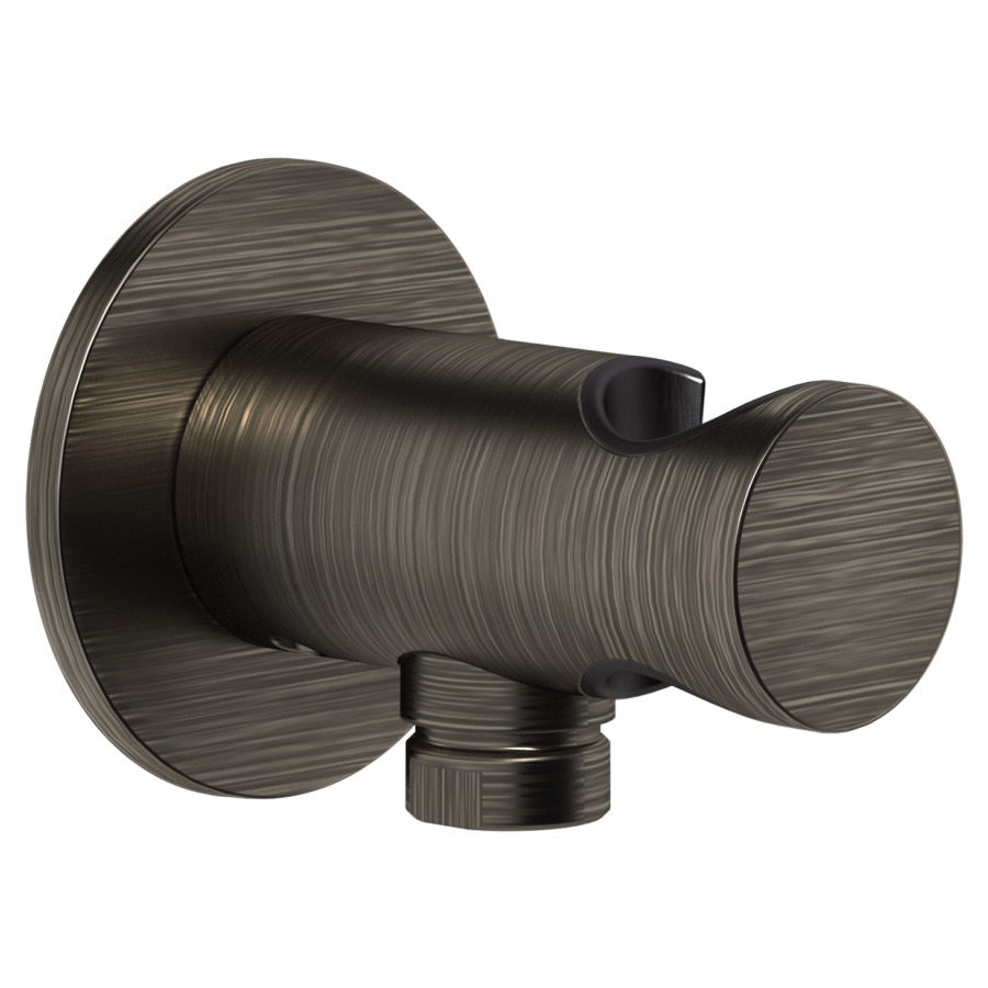 Coude de raccordement mural
GESSI, 1/2" avec support de
douche