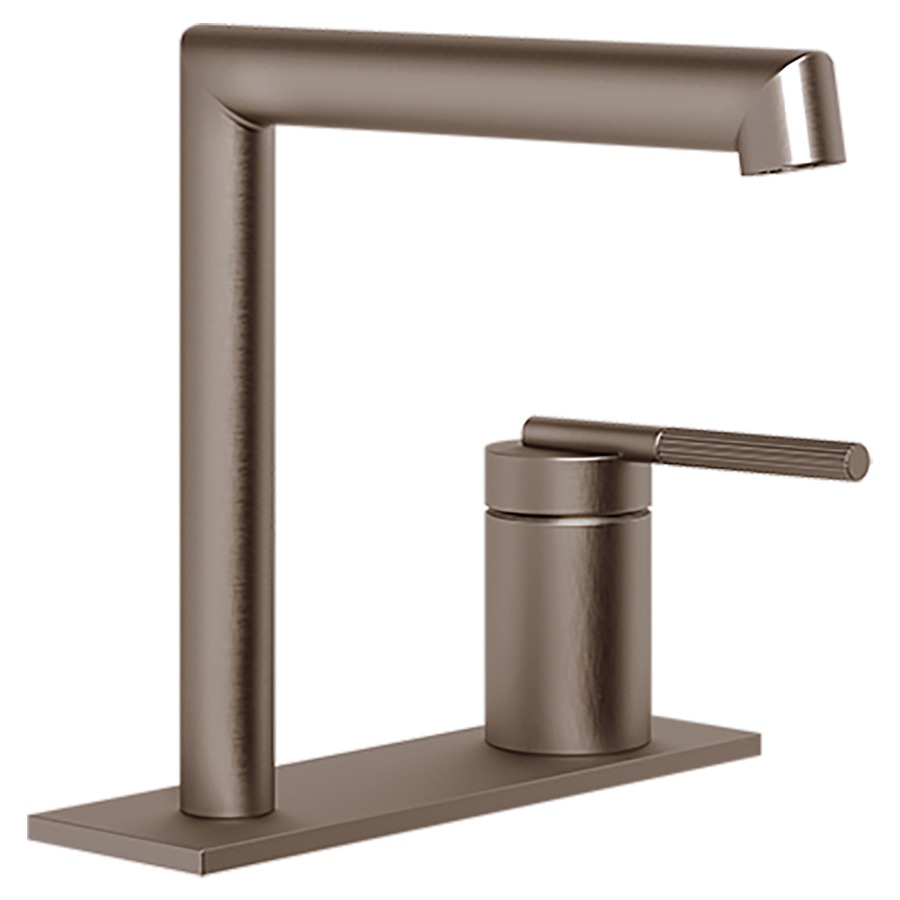 Mélangeur à 2 trous
INGRANAGGIO
S 144 mm, H 162 mm
goulot fixe, plaque de
recouvrement 16,5 x 5 cm
sans vidage excentrique