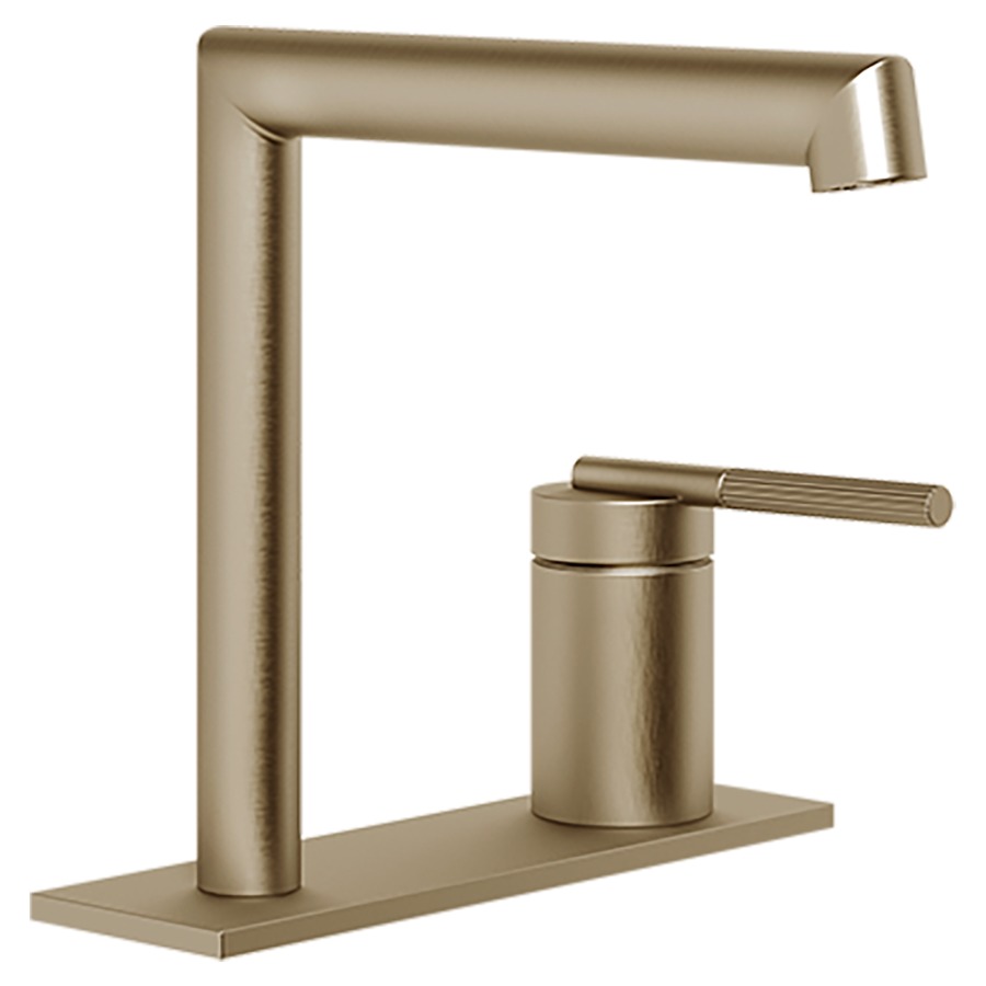 Mélangeur à 2 trous
INGRANAGGIO
S 144 mm, H 162 mm
goulot fixe, plaque de
recouvrement 16,5 x 5 cm
sans vidage excentrique