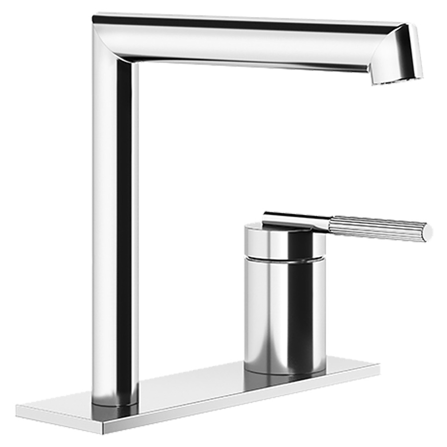Mélangeur à 2 trous
INGRANAGGIO
S 144 mm, H 162 mm
goulot fixe, plaque de
recouvrement 16,5 x 5 cm
sans vidage excentrique