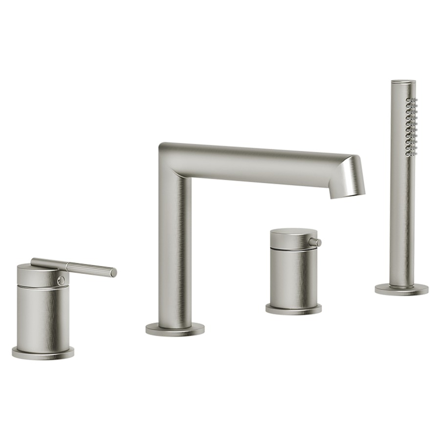 Garniture de remplissage
INGRANAGGIO 4-trous
combinaison avec inverseur
et goulot douche extensible
sans Secur-Box 712 559