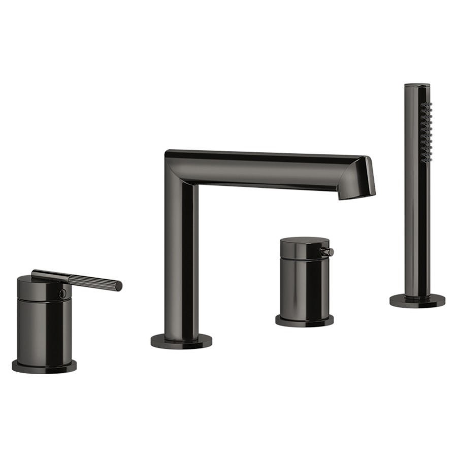 Garniture de remplissage
INGRANAGGIO 4-trous
combinaison avec inverseur
et goulot douche extensible
sans Secur-Box 712 559