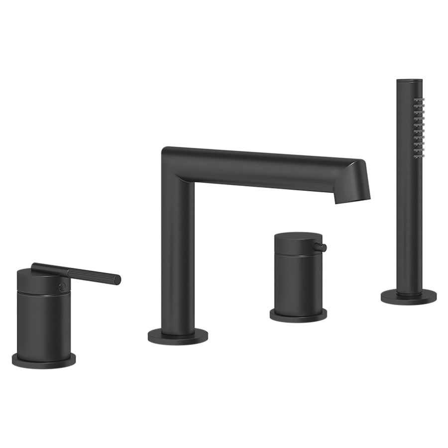 Garniture de remplissage
INGRANAGGIO 4-trous
combinaison avec inverseur
et goulot douche extensible
sans Secur-Box 712 559