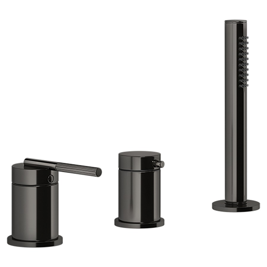 Garniture de remplissage
INGRANAGGIO 3-trous
combinaison avec
inverseur et sortie libre
douche extensible
sans Secur-Box 712 559