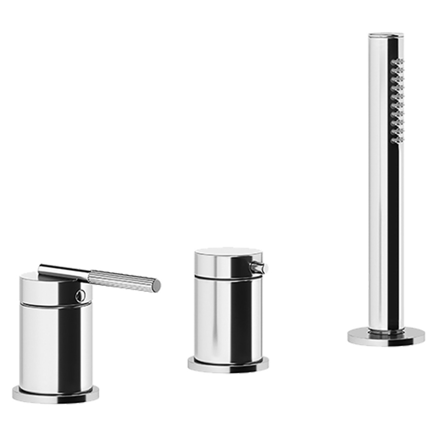 Garniture de remplissage
INGRANAGGIO 3-trous
combinaison avec
inverseur et sortie libre
douche extensible
sans Secur-Box 712 559