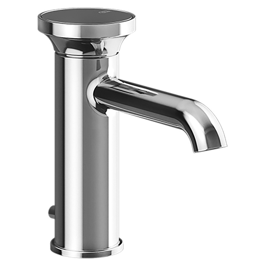 Mélangeur lavabo ORIGINI
S 131 mm, goulot fixe
avec vidage excentrique
insert en finition inclus