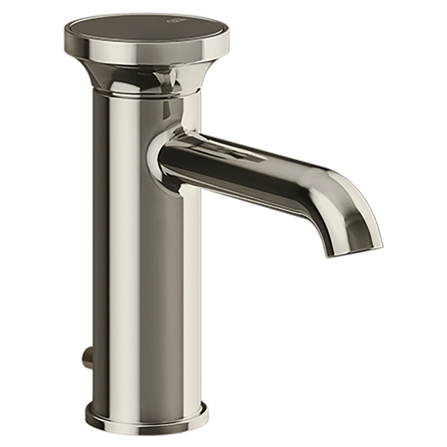 Mélangeur lavabo ORIGINI
S 131 mm, goulot fixe
avec vidage excentrique
insert en finition inclus