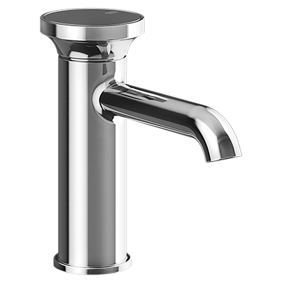 Mélangeur lavabo ORIGINI
S 131 mm, goulot fixe
sans vidage, insert en
finition inclus