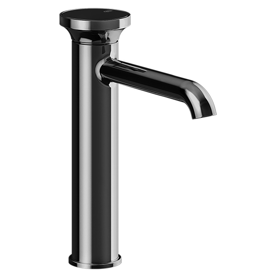 Mélangeur lavabo ORIGINI
S 164 mm, goulot fixe
version moyenne, sans vidage
insert en finition inclus