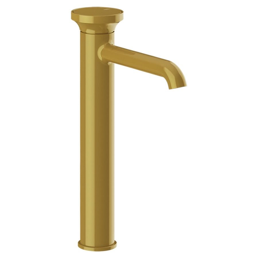 Mélangeur lavabo ORIGINI
S 164 mm, goulot fixe
version haute, sans vidage
insert en finition inclus