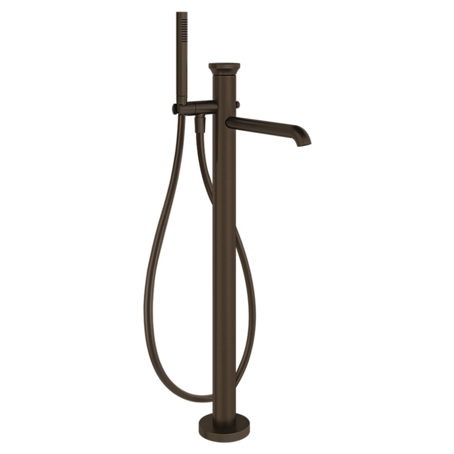 Mélangeur de bain ORIGINI
pose libre, avec douche à main
insert en finition inclus
sans corps à encastrer 712 549