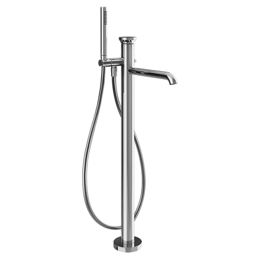 Mélangeur de bain ORIGINI
pose libre, avec douche à main
insert en finition inclus
sans corps à encastrer 712 549