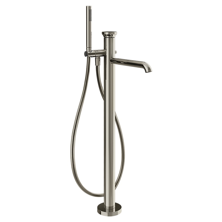 Mélangeur de bain ORIGINI
pose libre, avec douche à main
insert en finition inclus
sans corps à encastrer 712 549