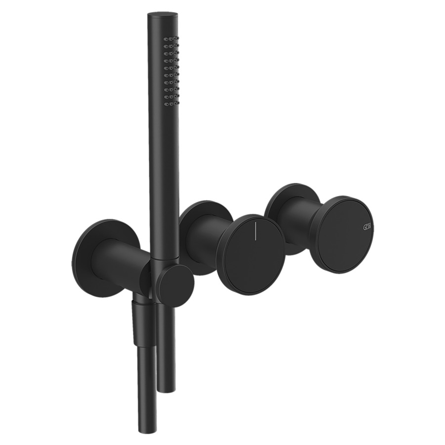 Mélangeur de douche ORIGINI UP
set de montage final
inverseur à 2 voies, avec
inverseur et set de douche
insert en finition inclus
sans corps à encastrer 712 548