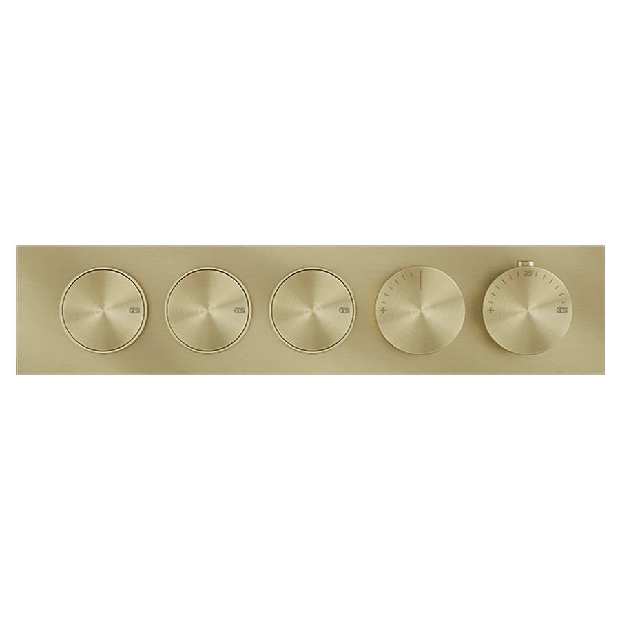 Thermostat ORIGINI UP
set de montage final
avec 3 fonctions avec touche
on/off, insert en finition
inclus, sans corps à encastrer
712 758