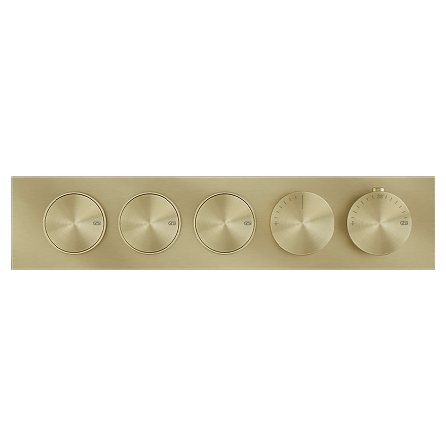 Thermostat ORIGINI UP
set de montage final
avec 3 fonctions avec touche
on/off, insert en finition
inclus, sans corps à encastrer
712 758