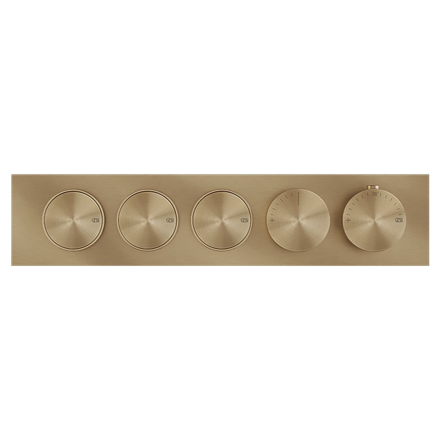 Thermostat ORIGINI UP
set de montage final
avec 3 fonctions avec touche
on/off, insert en finition
inclus, sans corps à encastrer
712 758
