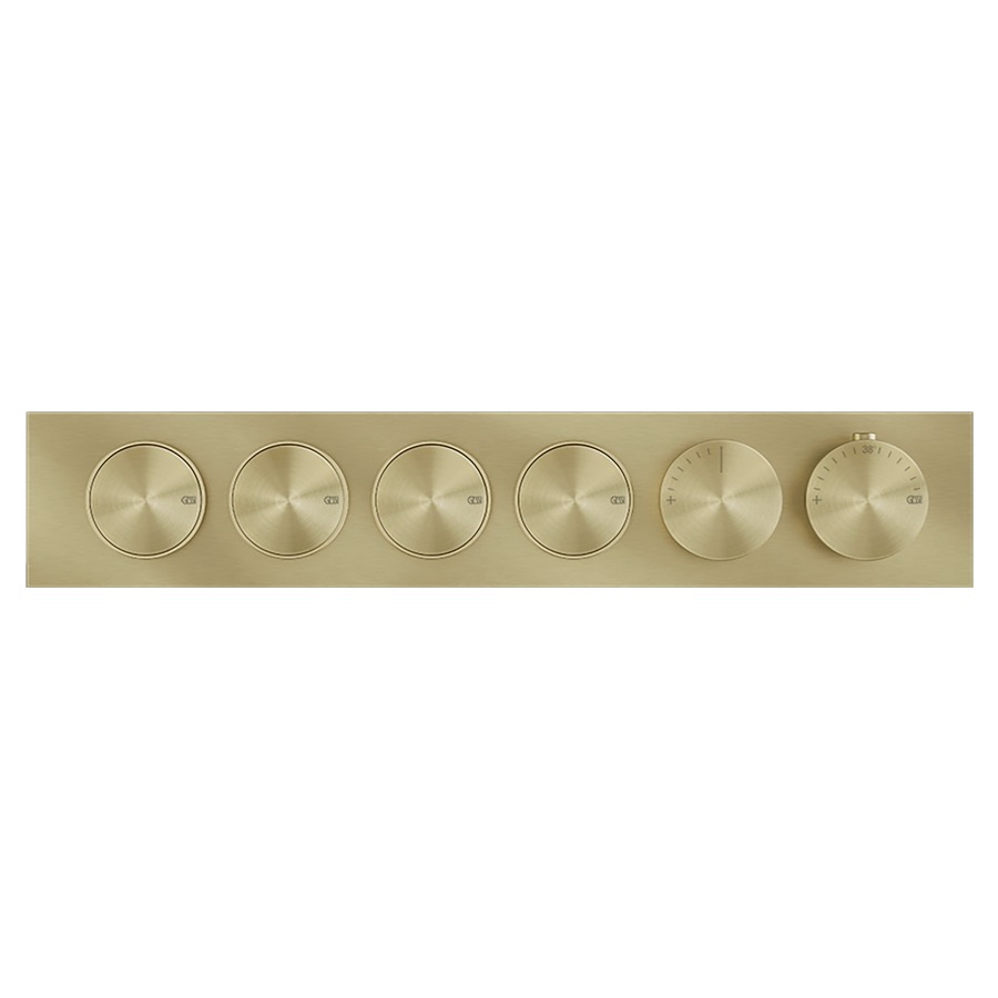 Thermostat ORIGINI UP
set de montage final
avec 4 fonctions avec touche
on/off, insert en finition
inclus, sans corps à encastrer
712 759