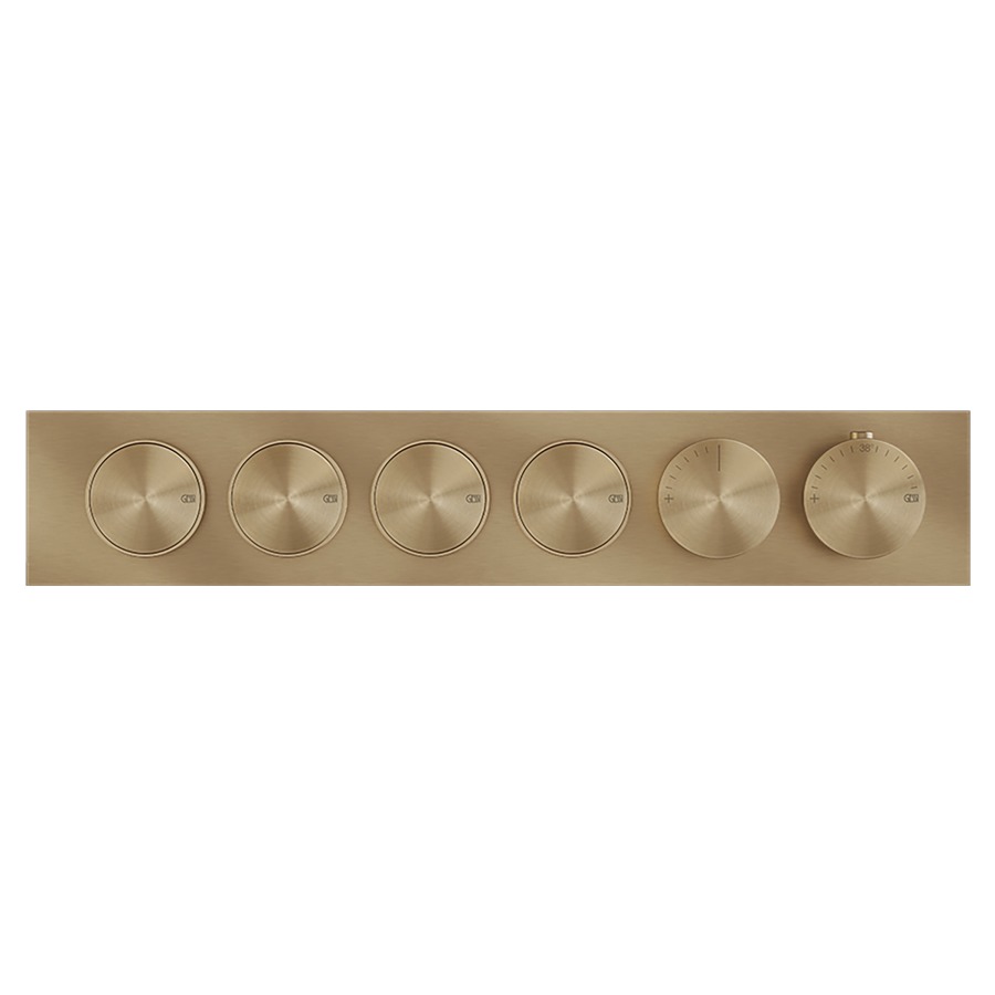 Thermostat ORIGINI UP
set de montage final
avec 4 fonctions avec touche
on/off, insert en finition
inclus, sans corps à encastrer
712 759