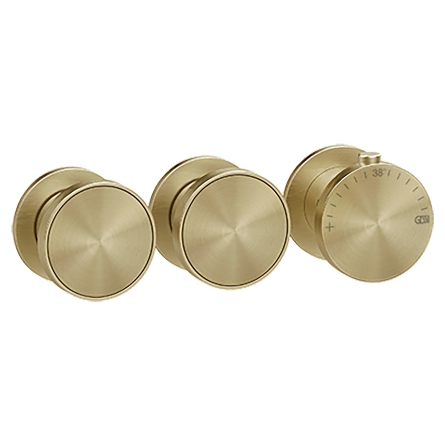Thermostat ORIGINI UP
set de montage final
inverseur à 2 voies, pour
montage verticale/horizontale
insert en finition inclus
sans corps à encastrer 713 610