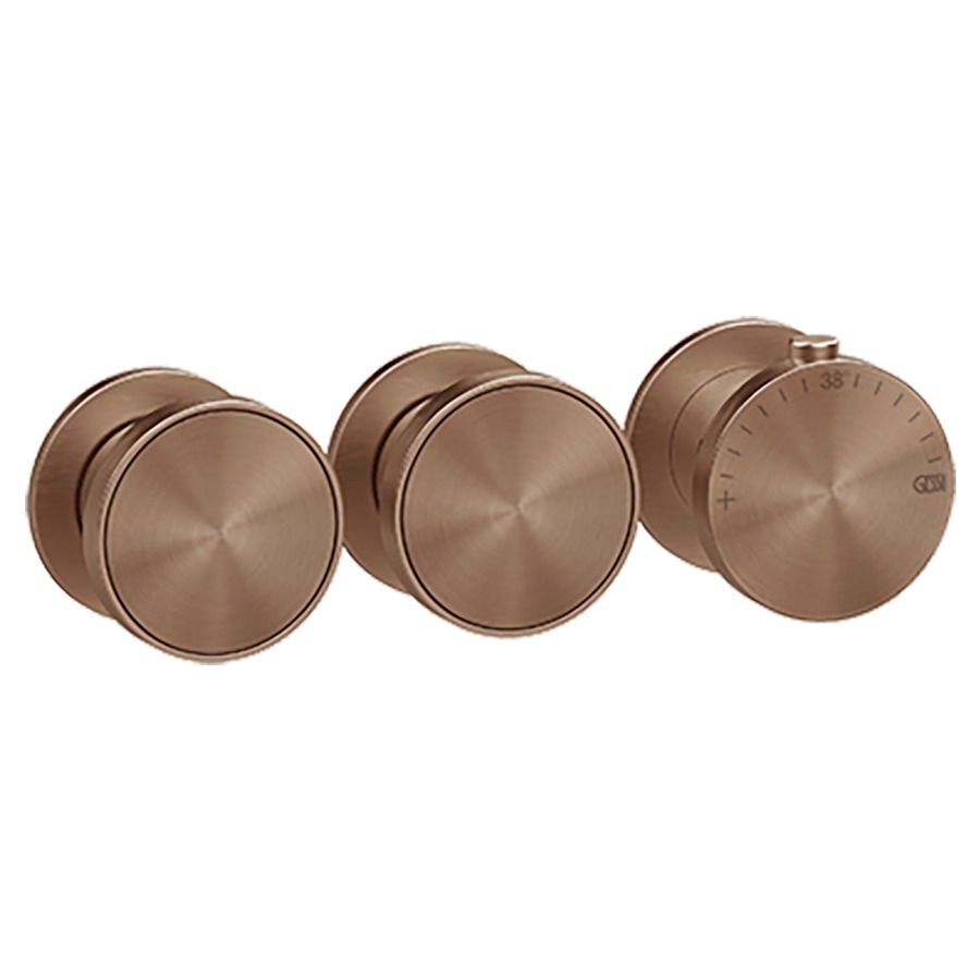 Thermostat ORIGINI UP
set de montage final
inverseur à 2 voies, pour
montage verticale/horizontale
insert en finition inclus
sans corps à encastrer 713 610