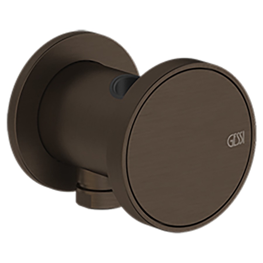 Coude de raccordement mural
ORIGINI
1/2", avec support de douche
insert en finition inclus