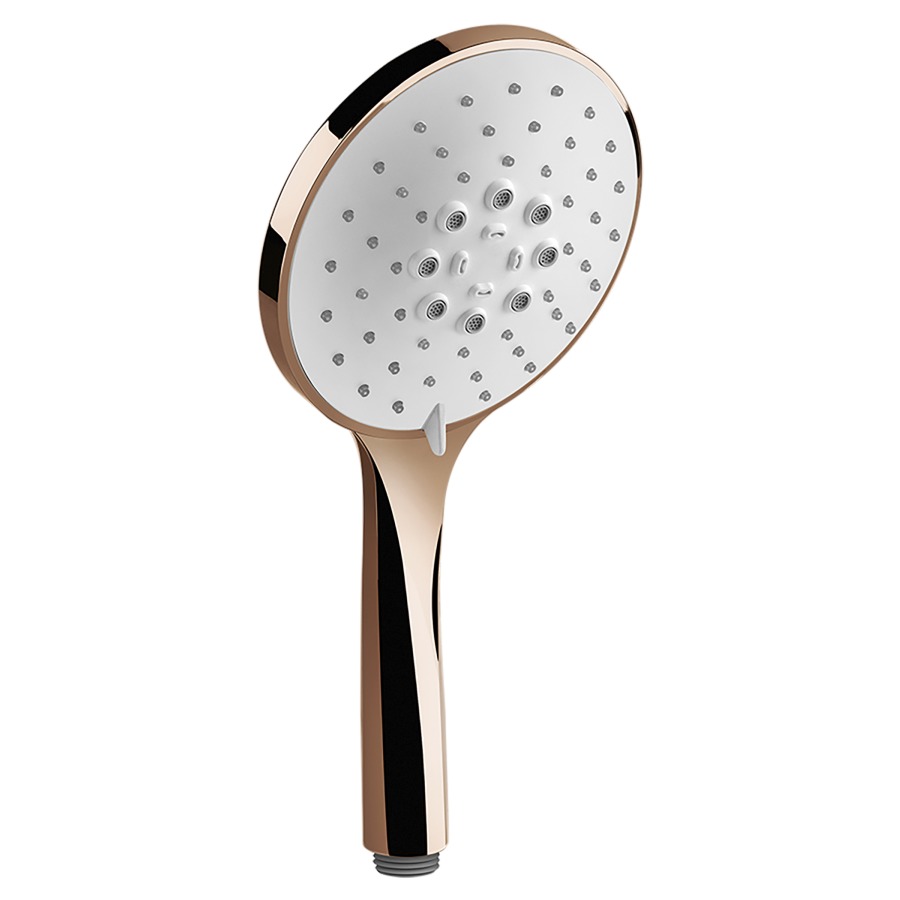Douche à main ORIGINI
anticalcaire, 3 jets, avec
insert blanc