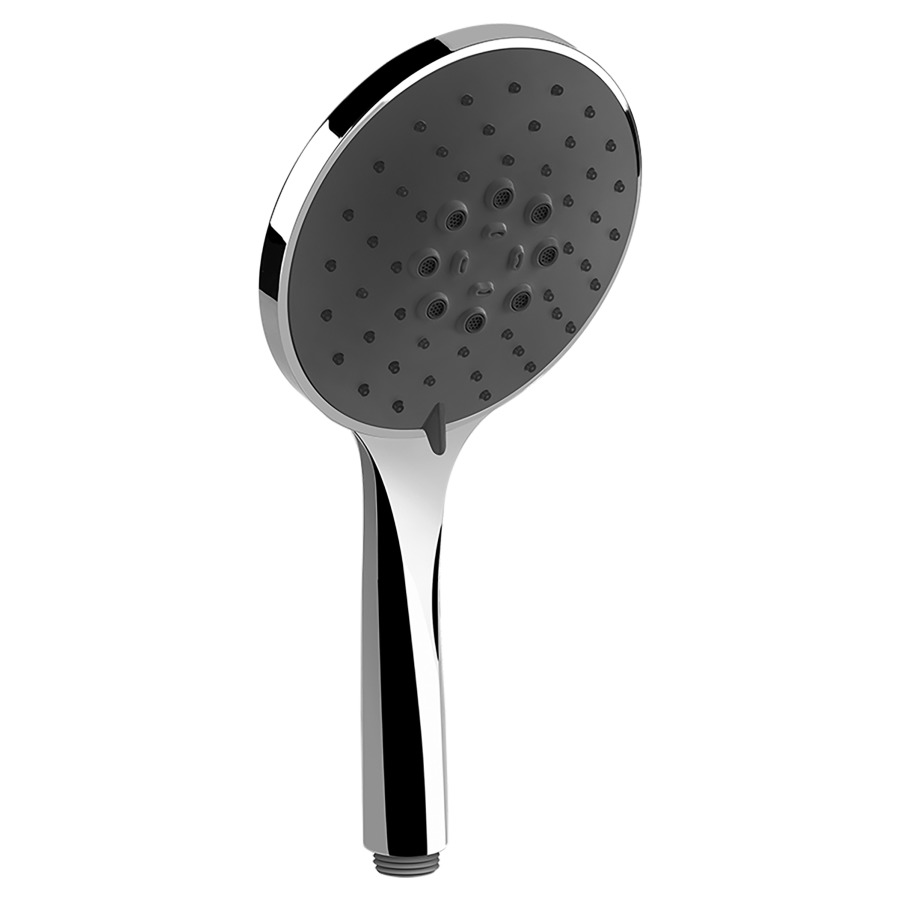 Douche à main ORIGINI
anticalcaire, 3 jets, avec
insert noir