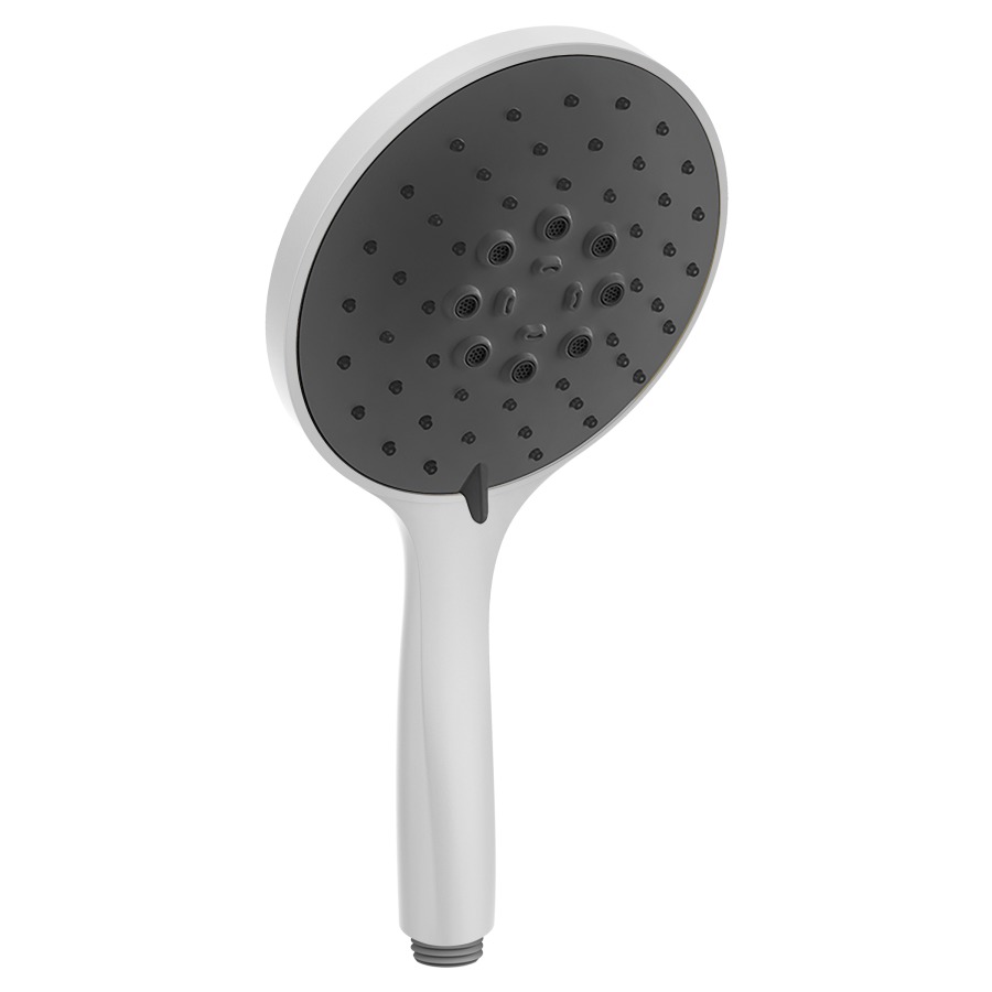 Douche à main ORIGINI
anticalcaire, 3 jets, avec
insert noir