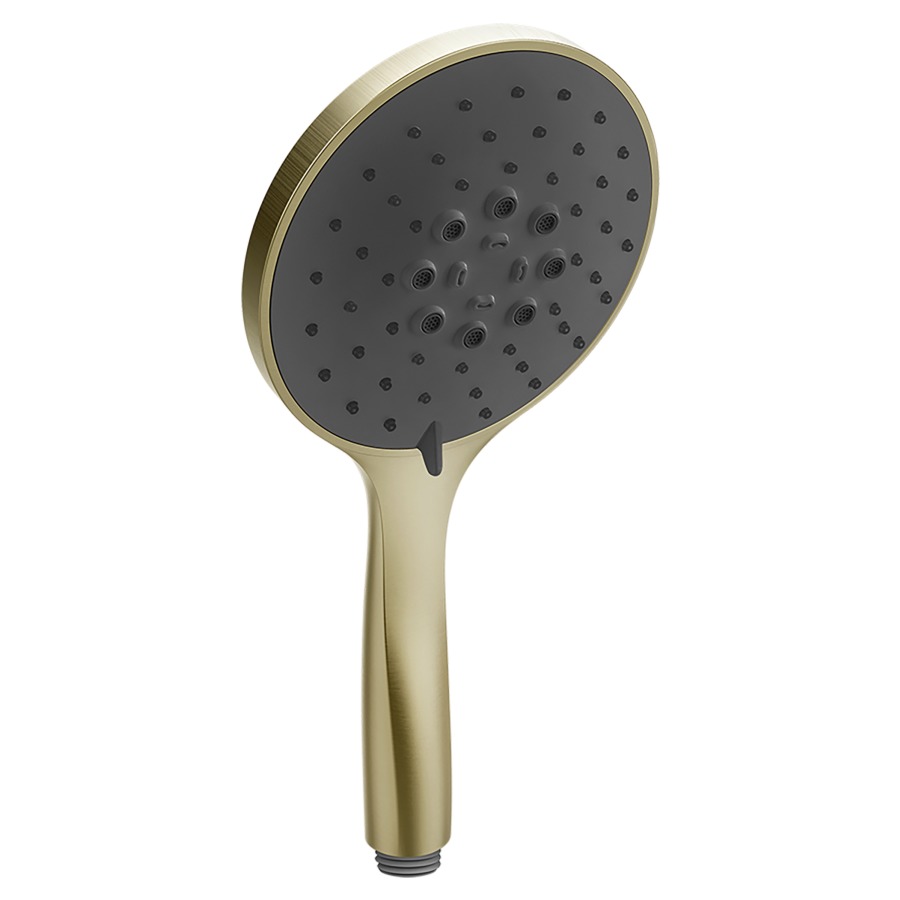 Douche à main ORIGINI
anticalcaire, 3 jets, avec
insert noir