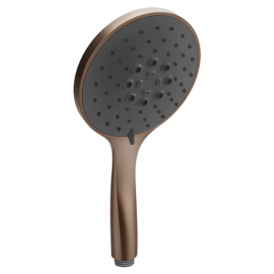 Douche à main ORIGINI
anticalcaire, 3 jets, avec
insert noir