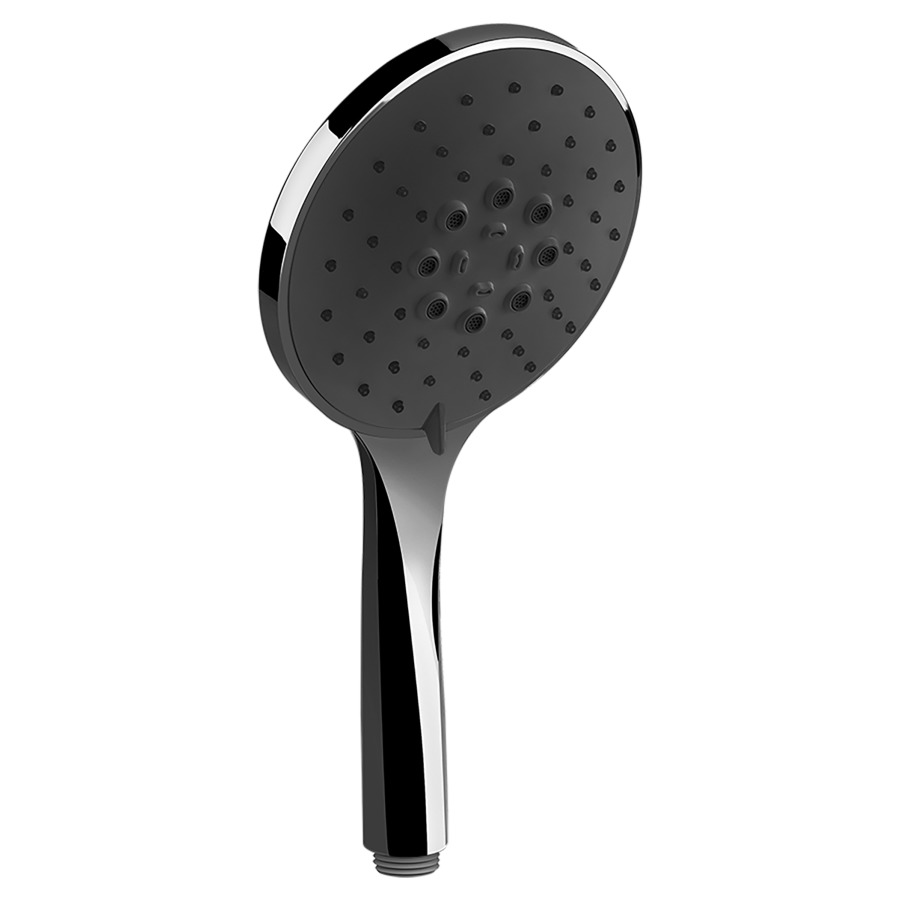 Douche à main ORIGINI
anticalcaire, 3 jets, avec
insert noir