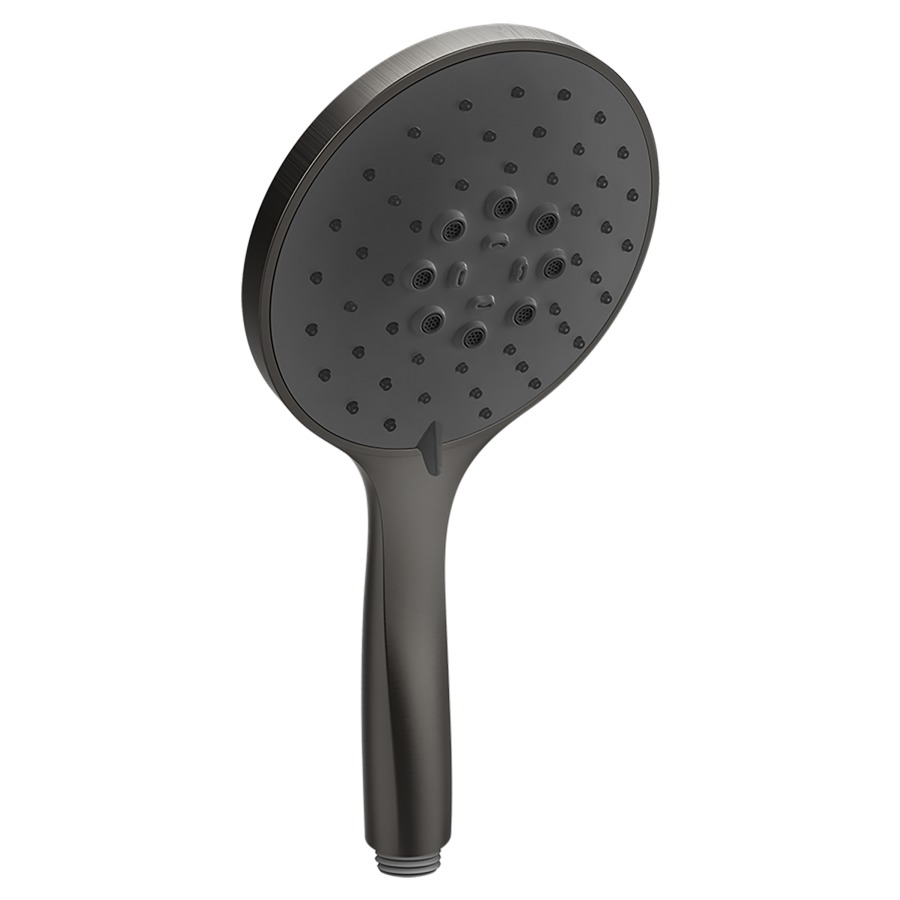 Douche à main ORIGINI
anticalcaire, 3 jets, avec
insert noir