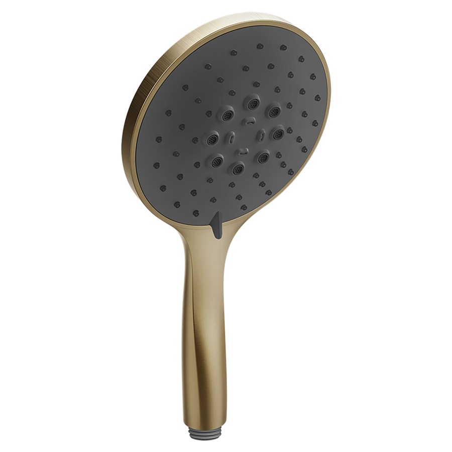 Douche à main ORIGINI
anticalcaire, 3 jets, avec
insert noir