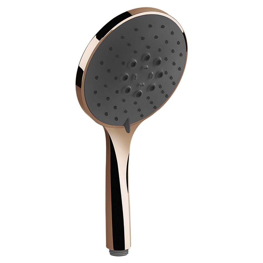 Douche à main ORIGINI
anticalcaire, 3 jets, avec
insert noir