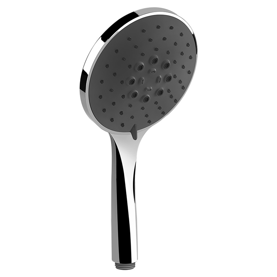 Douche à main ORIGINI
anticalcaire, 3 jets, avec
insert noir