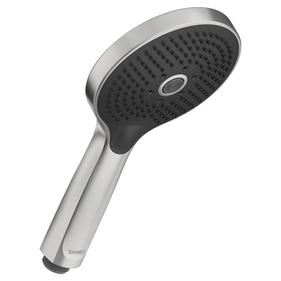 Douche à main DURAVIT 3jet
Click!, MinusFlow, D 110 mm
type de jets Soft Rain, Rain
Intense Rain