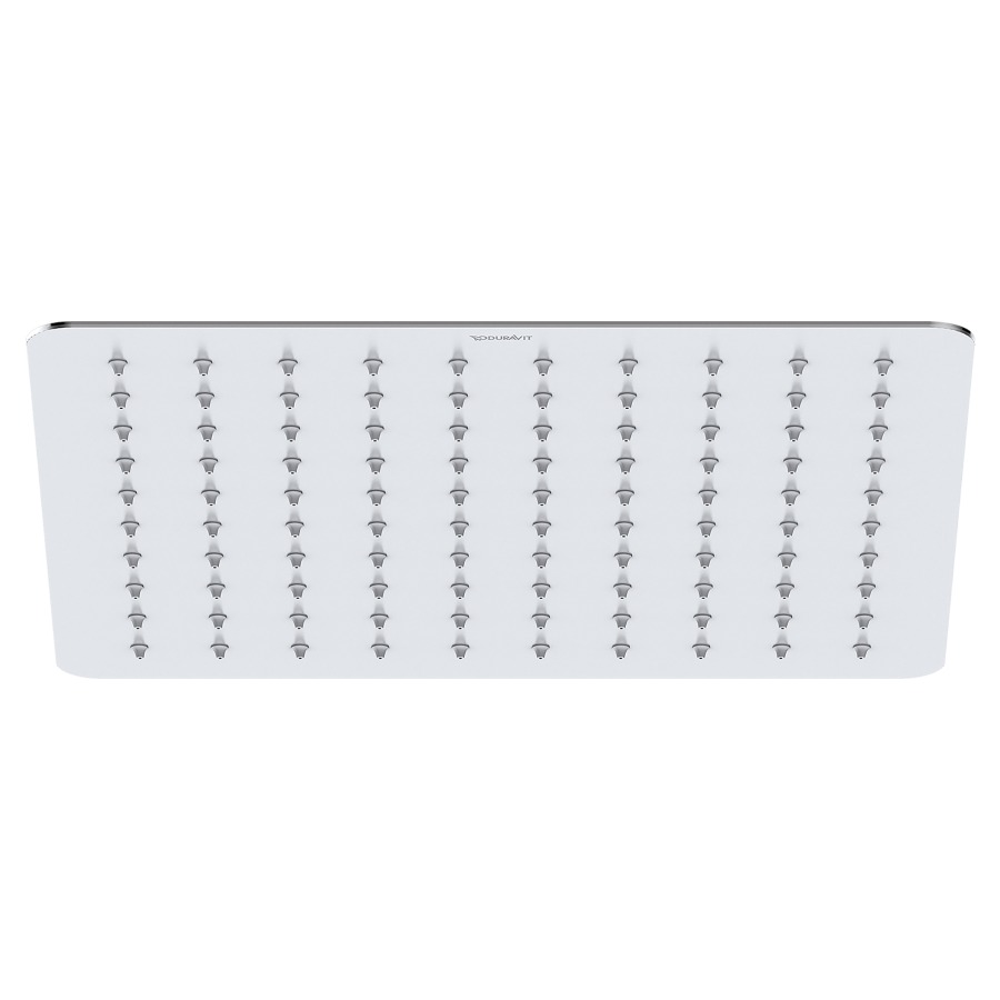 Pomme de douche DURAVIT 1jet
300 x 300 mm, type de jets
Rain, montage au plafond ou au
mur