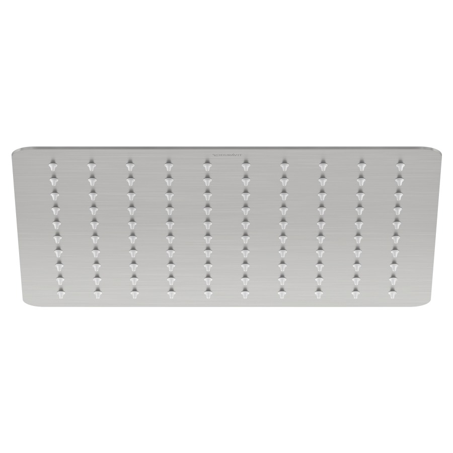 Pomme de douche DURAVIT 1jet
300 x 300 mm, type de jets
Rain, montage au plafond ou au
mur