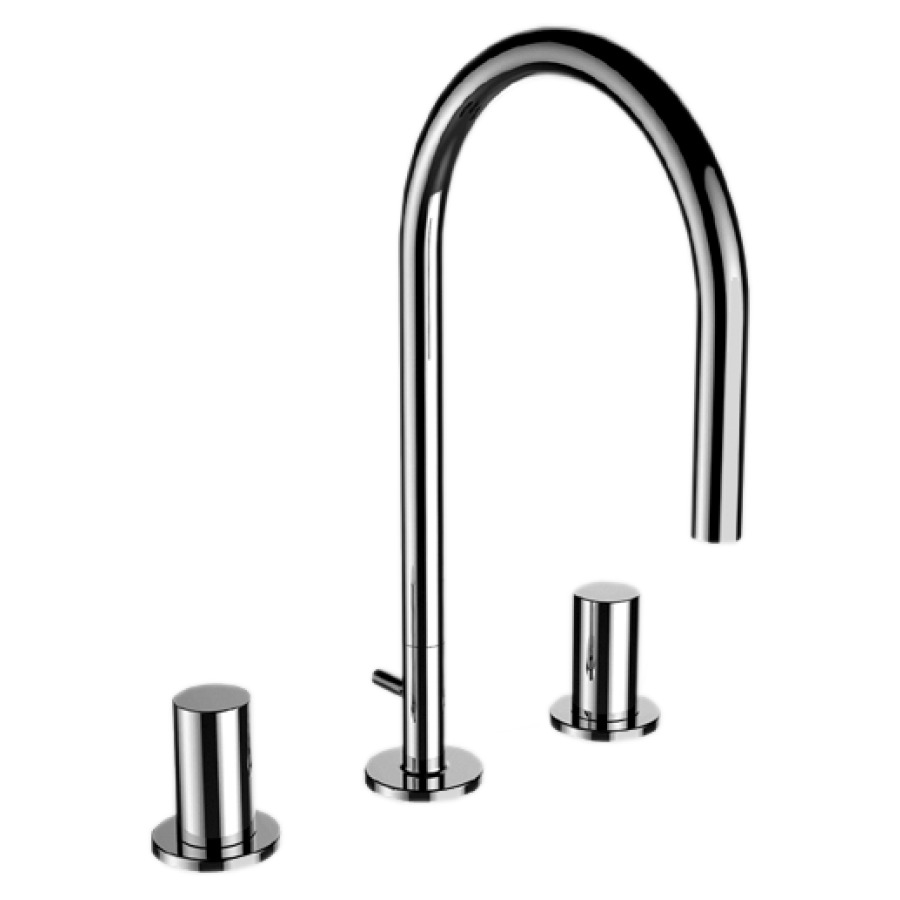 Batterie de lavabo à 3 trous Kartell Laufen