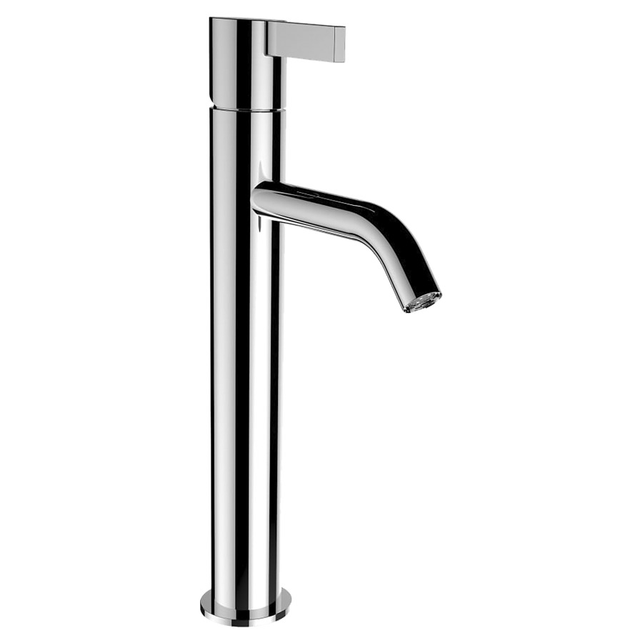 Mélangeur de lavabo KARTELL
LAUFEN, S 125 mm
goulot fixe, haute colonne
H jusqu'à aérateur 184 mm
H levier ouvert 315 mm
sans vidage, débit 5,3 l/min
groupe acoustique I