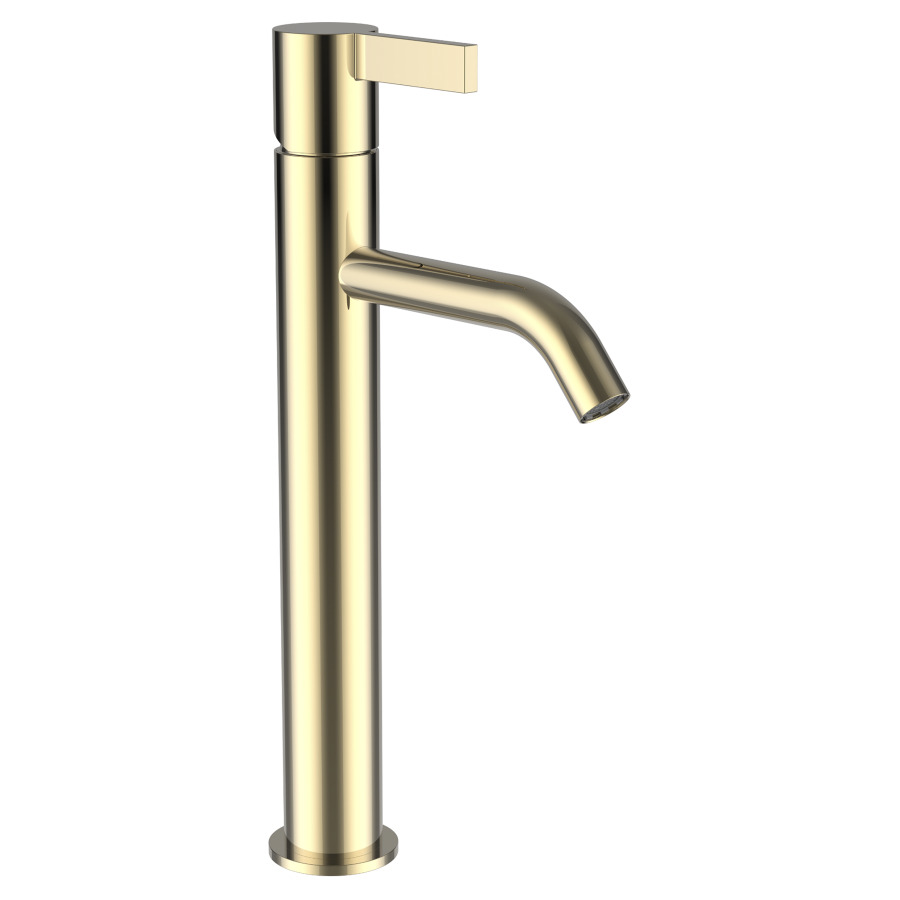 Mélangeur de lavabo KARTELL
LAUFEN, S 125 mm
goulot fixe, haute colonne
H jusqu'à aérateur 184 mm
H levier ouvert 315 mm
sans vidage, débit 5,3 l/min
groupe acoustique I
