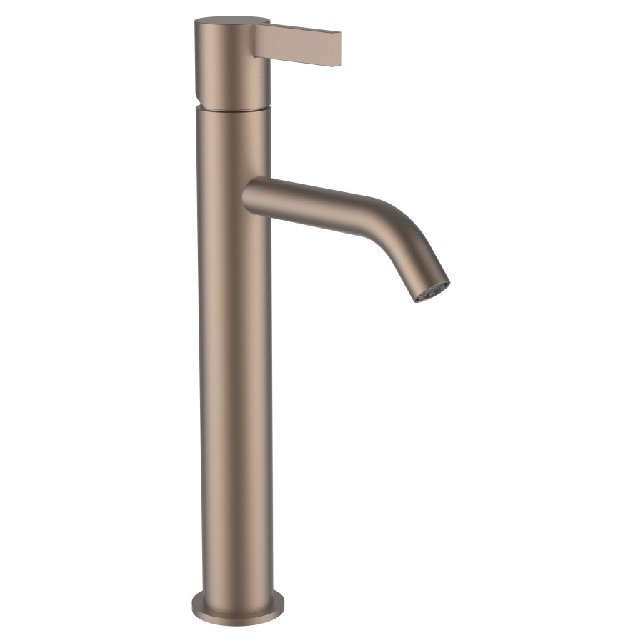 Mélangeur de lavabo KARTELL
LAUFEN, S 125 mm
goulot fixe, haute colonne
H jusqu'à aérateur 184 mm
H levier ouvert 315 mm
sans vidage, débit 5,3 l/min
groupe acoustique I