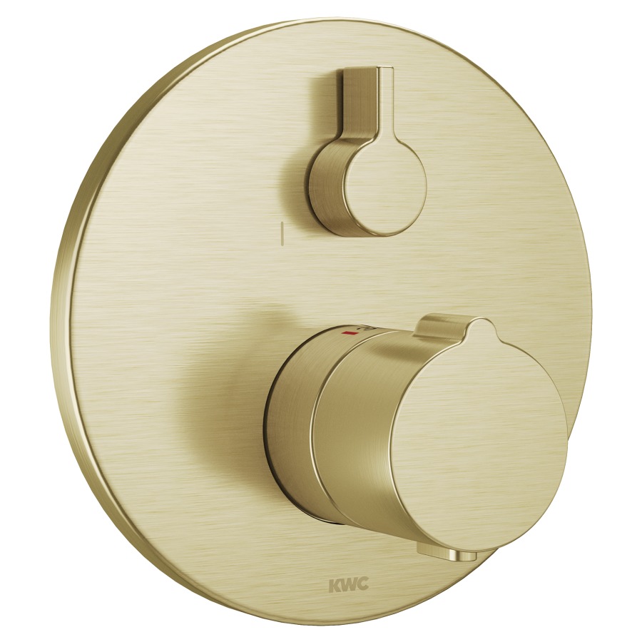 Mélang. douche KWC THERM UP
set de montage final, plaque
de recouvrement D 17 cm
sans corps à encastrer
725 089/090