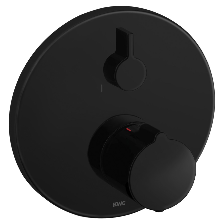 Mélang. douche KWC THERM UP
set de montage final, plaque
de recouvrement D 17 cm
sans corps à encastrer
725 089/090