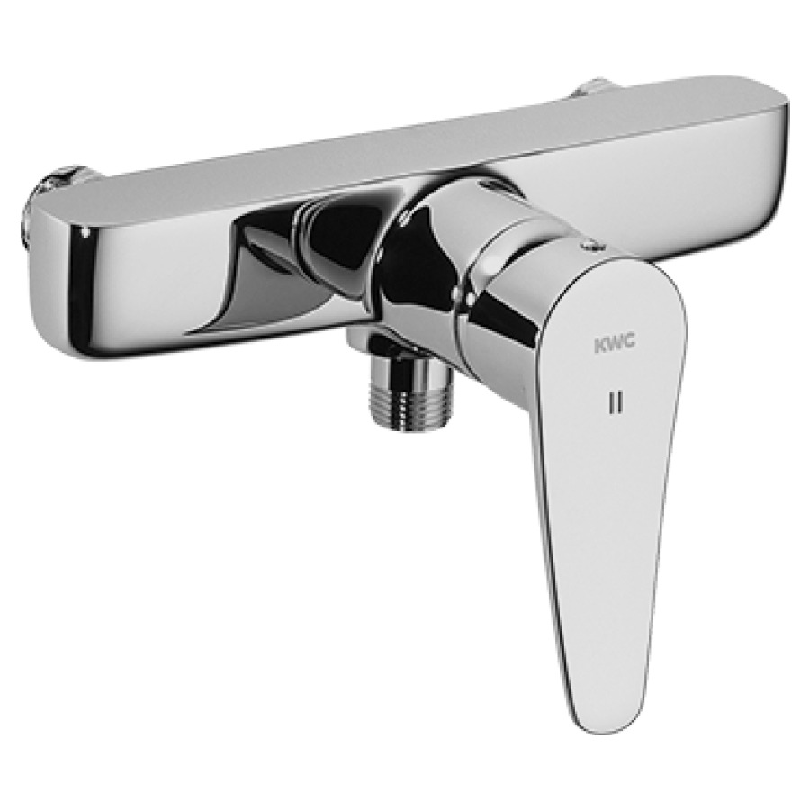 Mélangeur de douche ACTIVO
E 153 mm, membrane
d'étanchéité, nu, groupe
acoustique NT