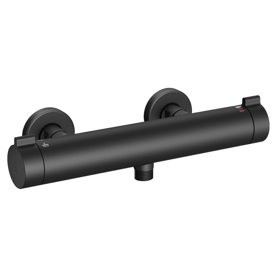 Duschenmischer KWC THERM STYLE/DESIGN 
AD 153 mm, Abstellverschraubungen 1/2" x 1/2"
EfficientFlow
Durchflussmenge 11.8 (L/min)
Geräuschgruppe I
Energieklasse A