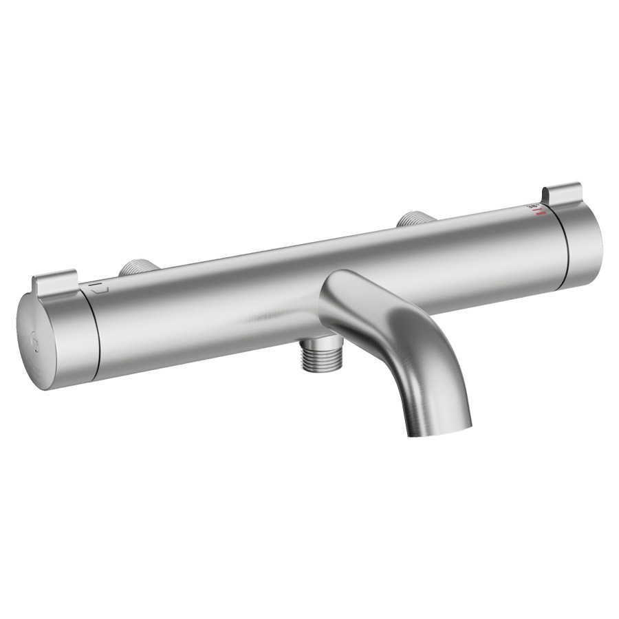 Bademischer KWC THERM
AD 153 mm, ohne Verschraubungen
Ausladung 195 mm, Auslauf fest
EfficientFlow, Durchflussmenge 20 (L/min)
Handbrause Durchflussmenge 12.4 (L/min)
ohne Brause, Brauseschlauch, Halter
Geräuschgruppe I, Energieklasse B
