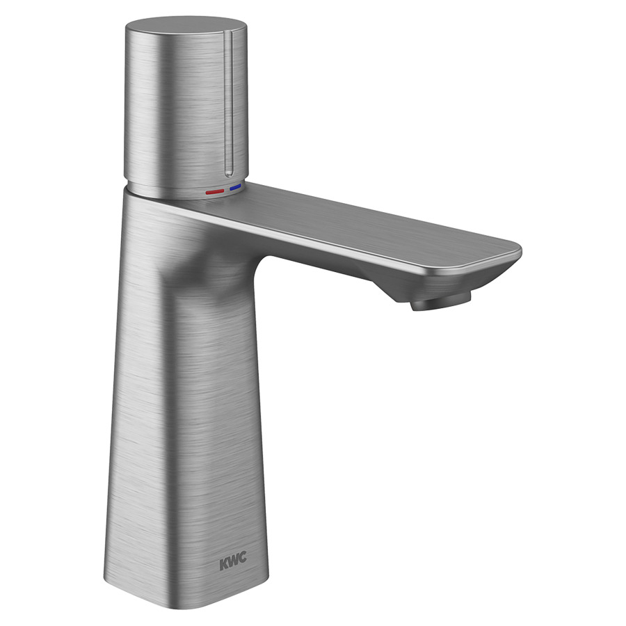 Mélangeur de lavabo ORA 
saillie 115 mm, goulot fixe
EcoProtect, avec vidage Push-Open
débit 4 (L/min)
tuyaux de raccordement flexibles 3/8"
groupe acoustique&nbsp;I, Classe d’énergie A
