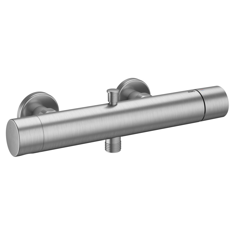 Mélangeur de bain ORA
E 153 mm, raccords d'arrêt
1/2" x 3/4", sans douche
tuyau de douche et support